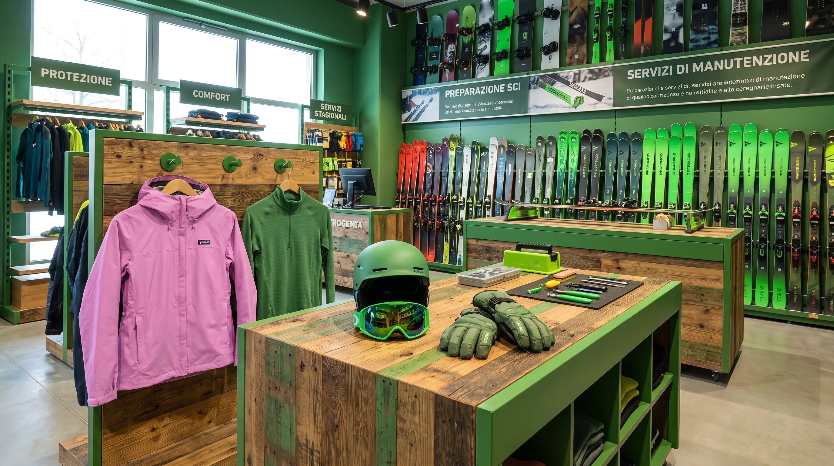 κατάστημα σκι και snowboard: τι να αξιολογήσετε πριν από την αγορά