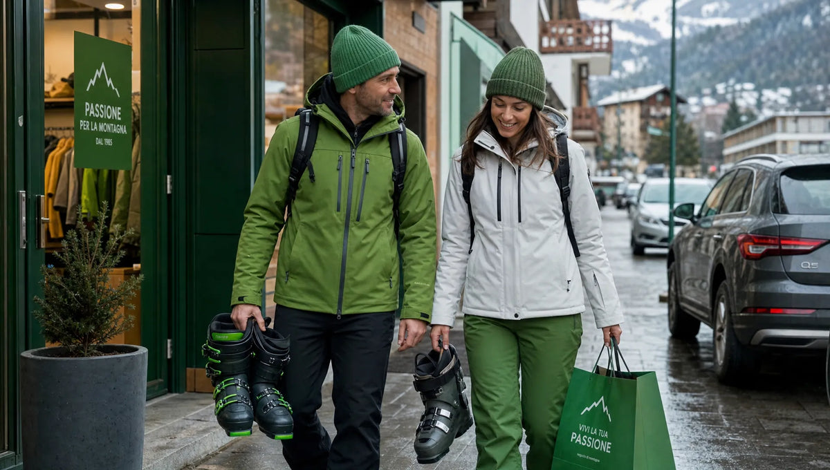 Come scegliere abbigliamento sci con consulenza e fit corretto