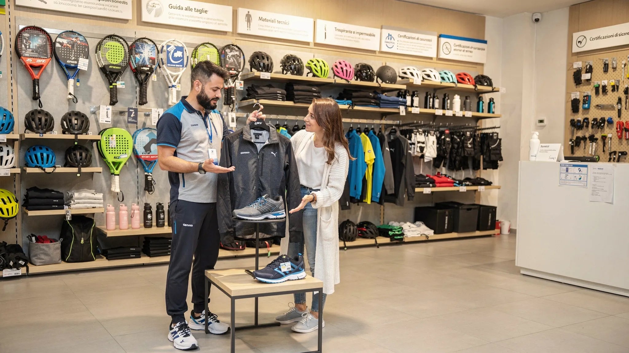 Negozio articoli sportivi: cosa cercare davvero
