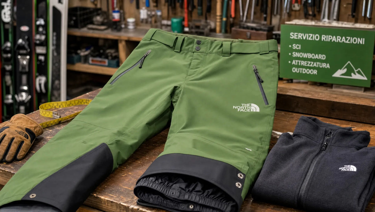 North Face skidbyxor för herr: passform och detaljer att överväga