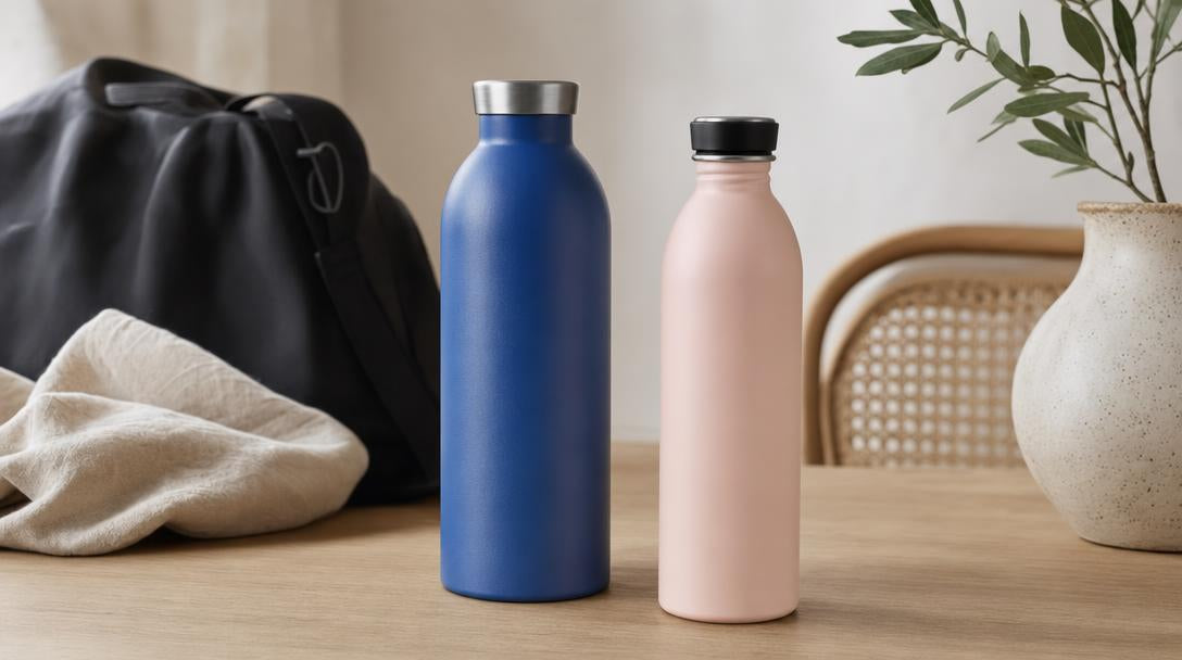 Clima Bottle 24Bottles confrontata con Urban Bottle per capire quando scegliere una borraccia termica
