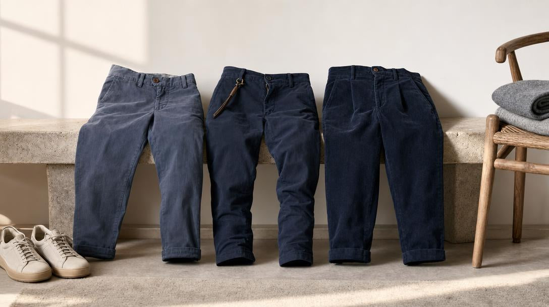 Pantaloni uomo Modfitters Carnaby, Regent e Napoleon nella collezione Ski Sises