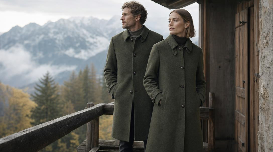 Cappotti Schneiders Salzburg in loden verde nella selezione Ski Sises
