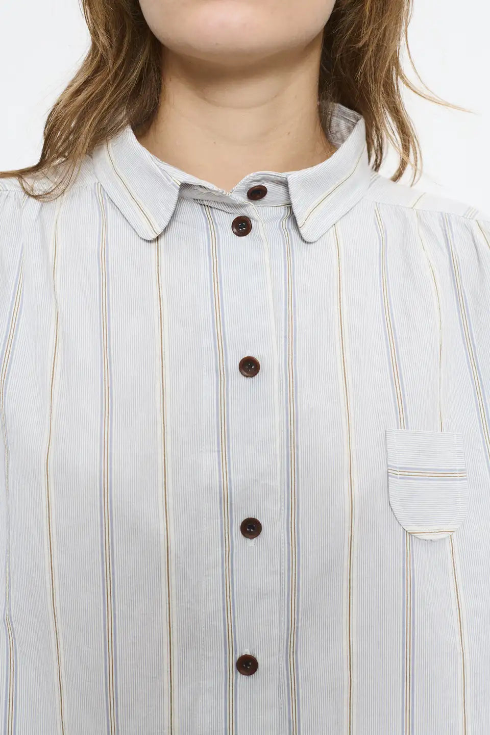 Camicia Tidal Donna Ecru / Grey