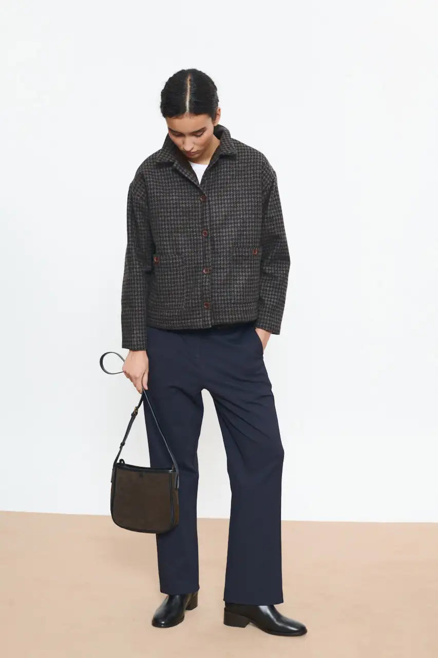 Frau Bruno Umhangetasche Dark Brown