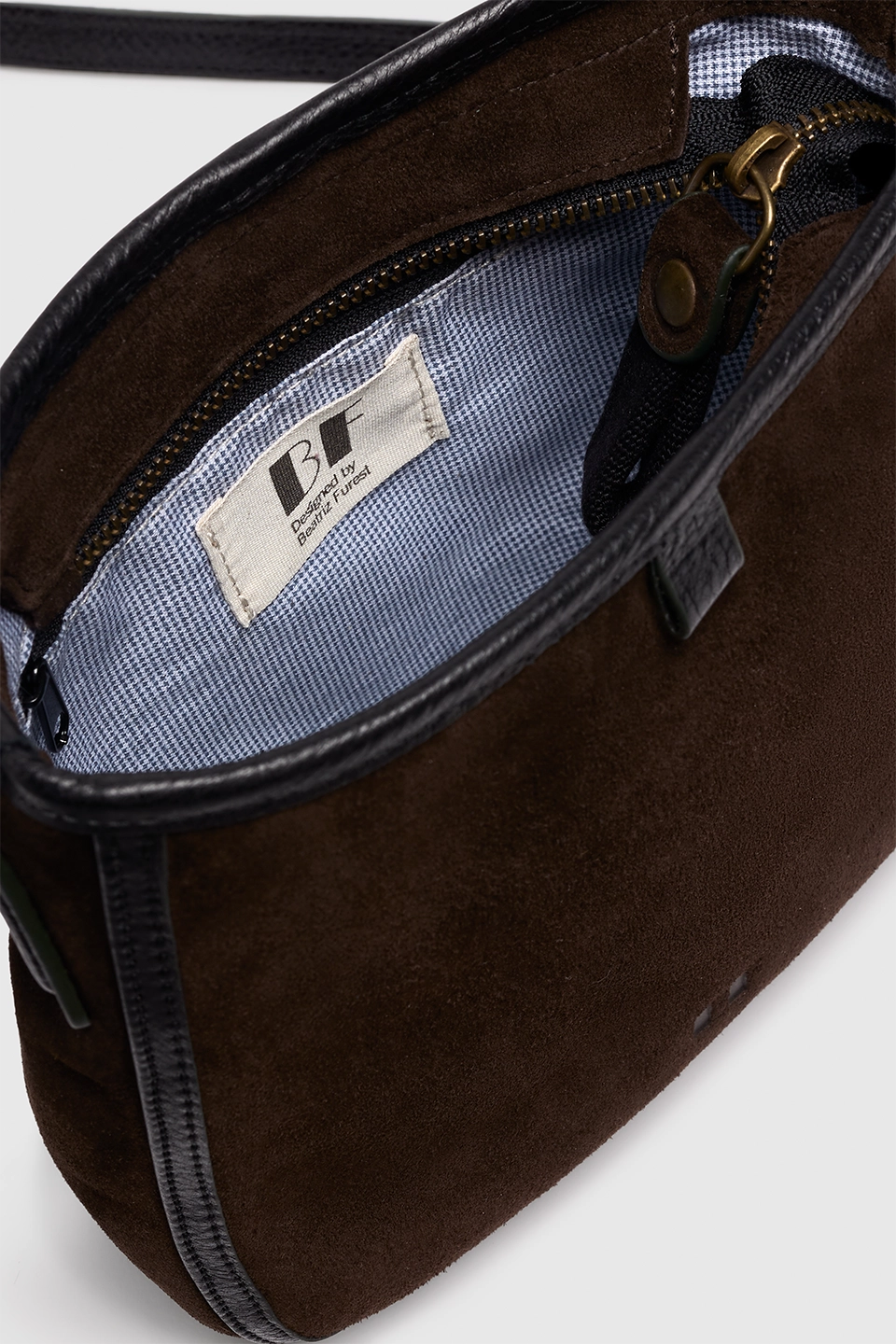 Frau Bruno Umhangetasche Dark Brown