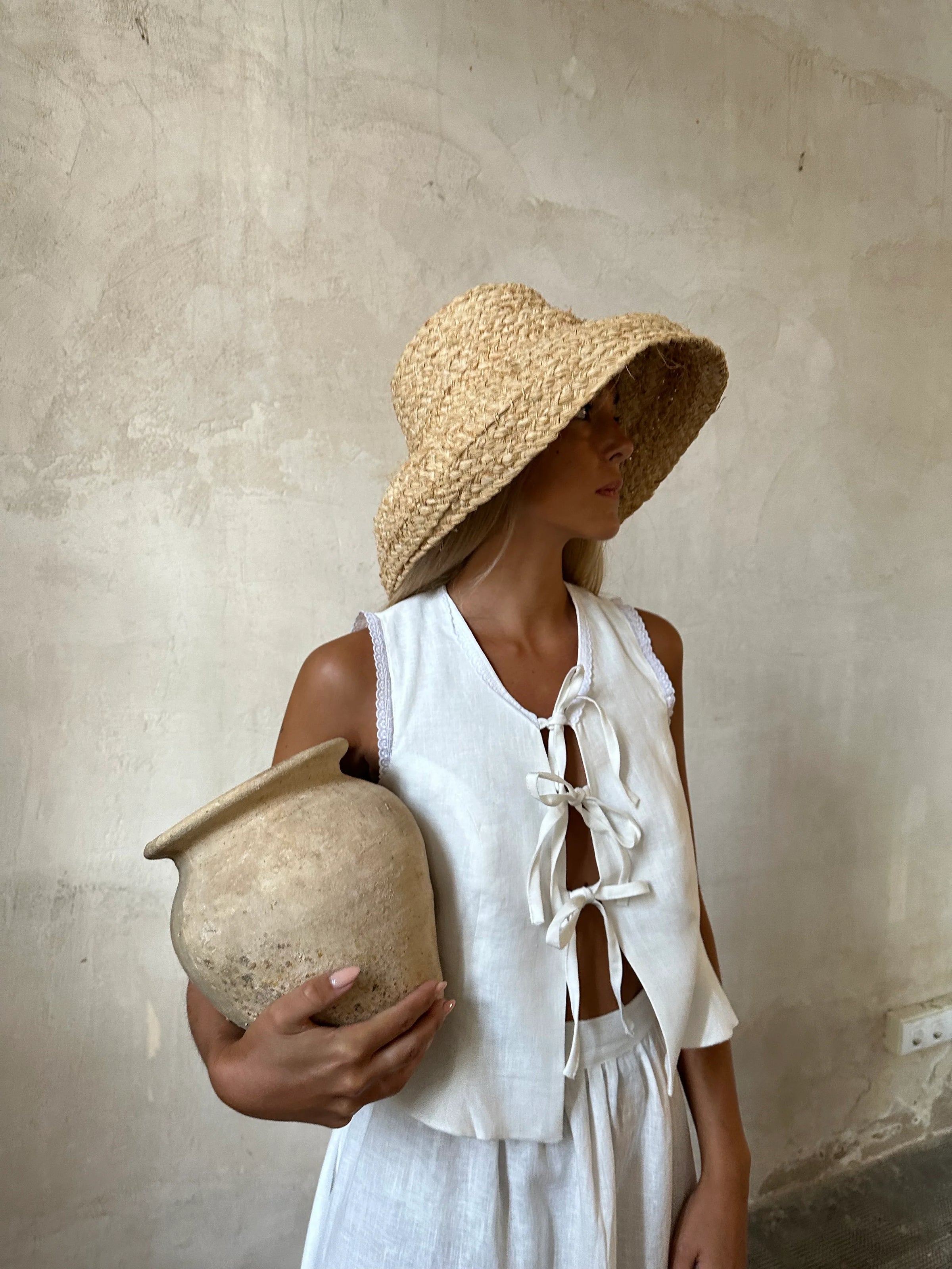 Top Vega Mujer blanco