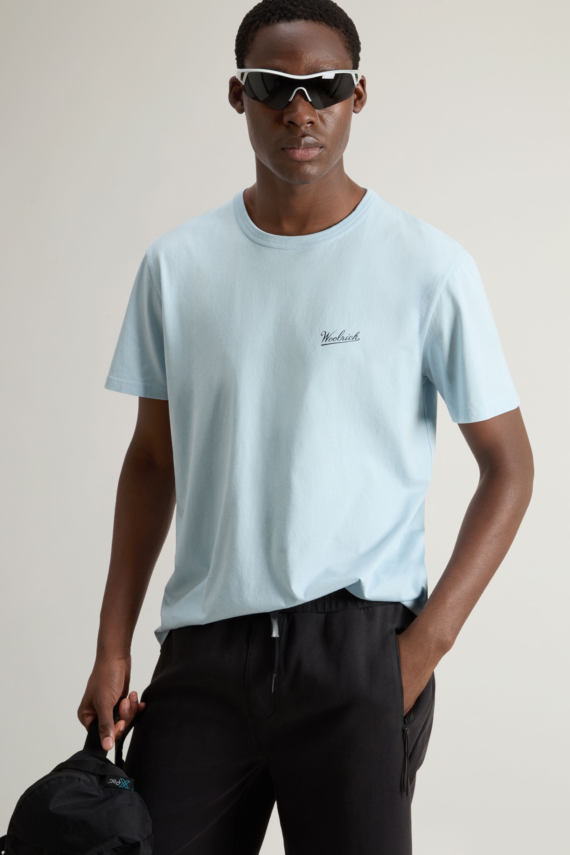 Men's Logo Cotton T-shirt Flask 