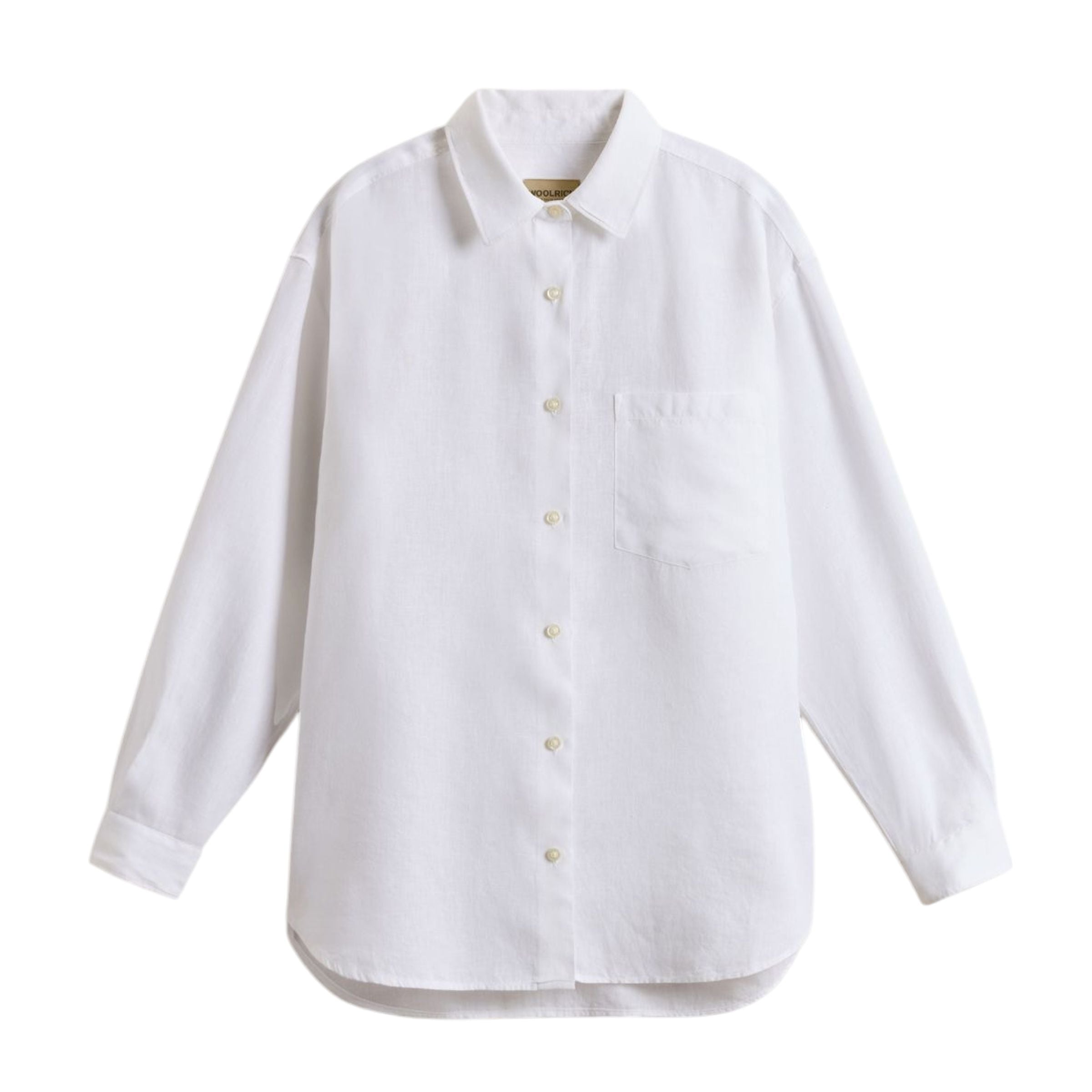 Camicia GD Linen Donna White