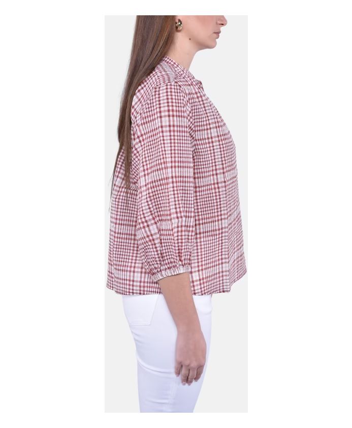 Camicia Gauzy Donna White Pepper