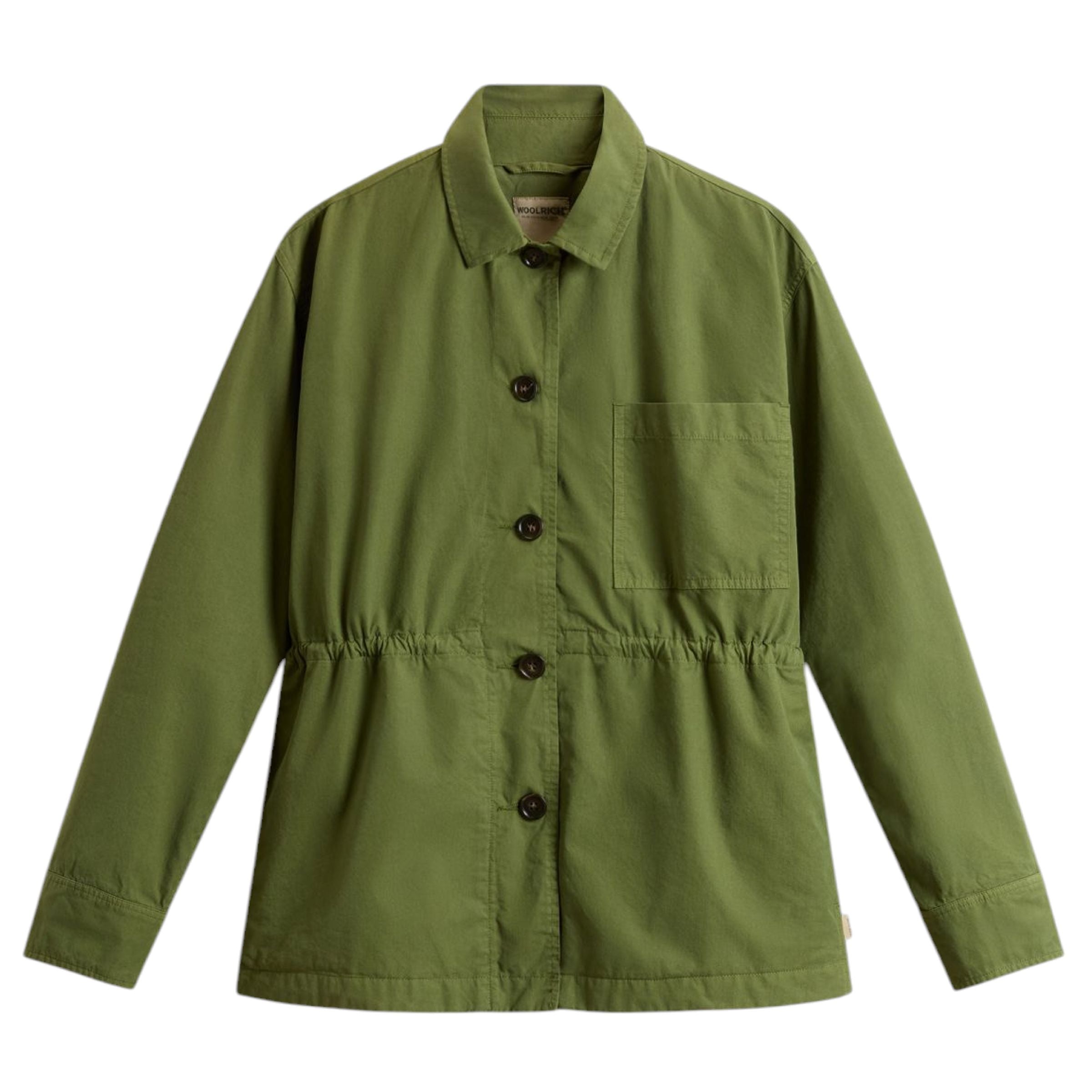 Woolrich | Camicia Overshirt Donna Cypress - Fabbrica Ski Sises