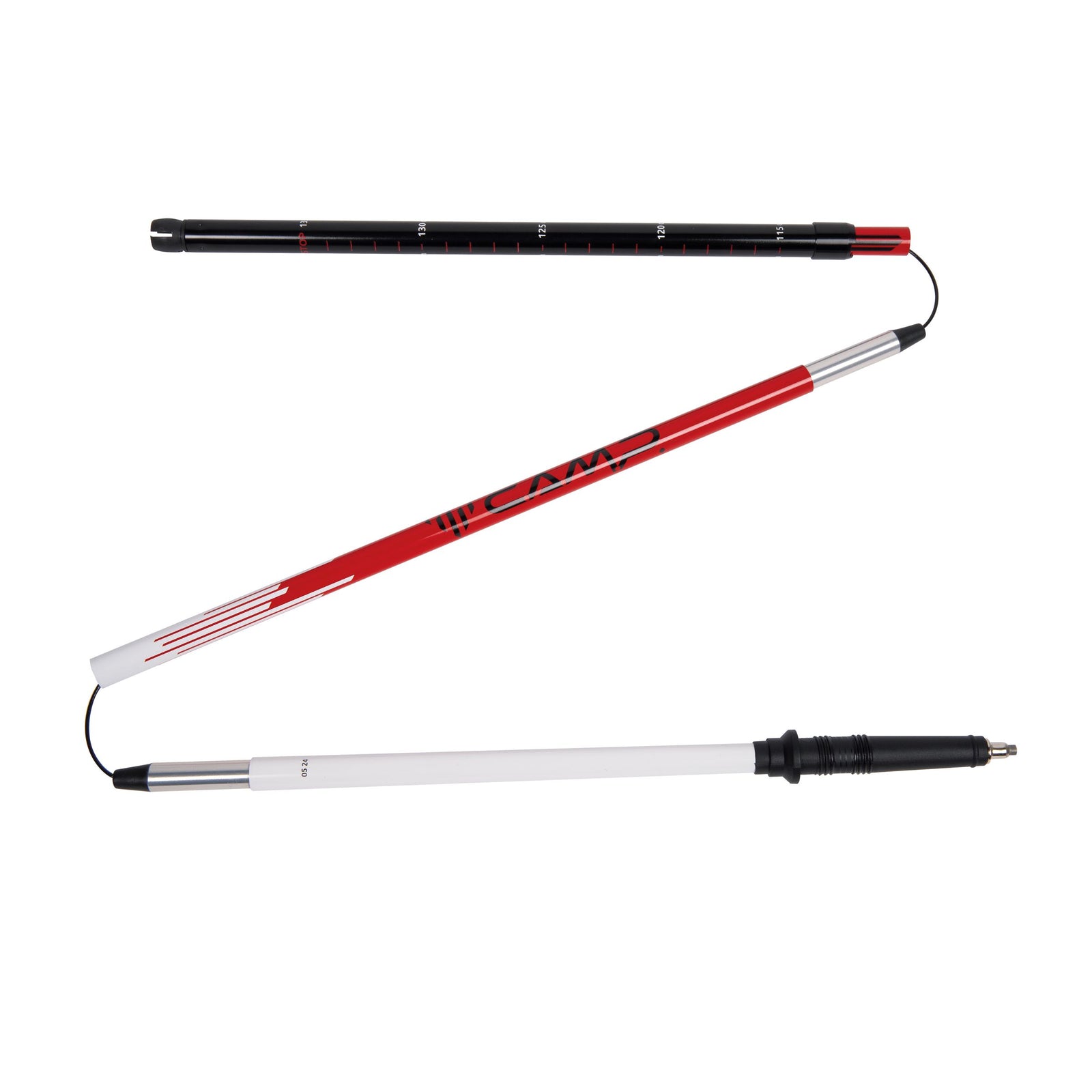 Sonic Alu Plus Walking Sticks Red/White