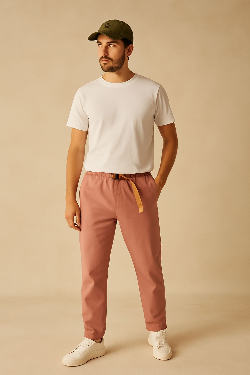 Mann Greg Lightweight Hose Antique Pink