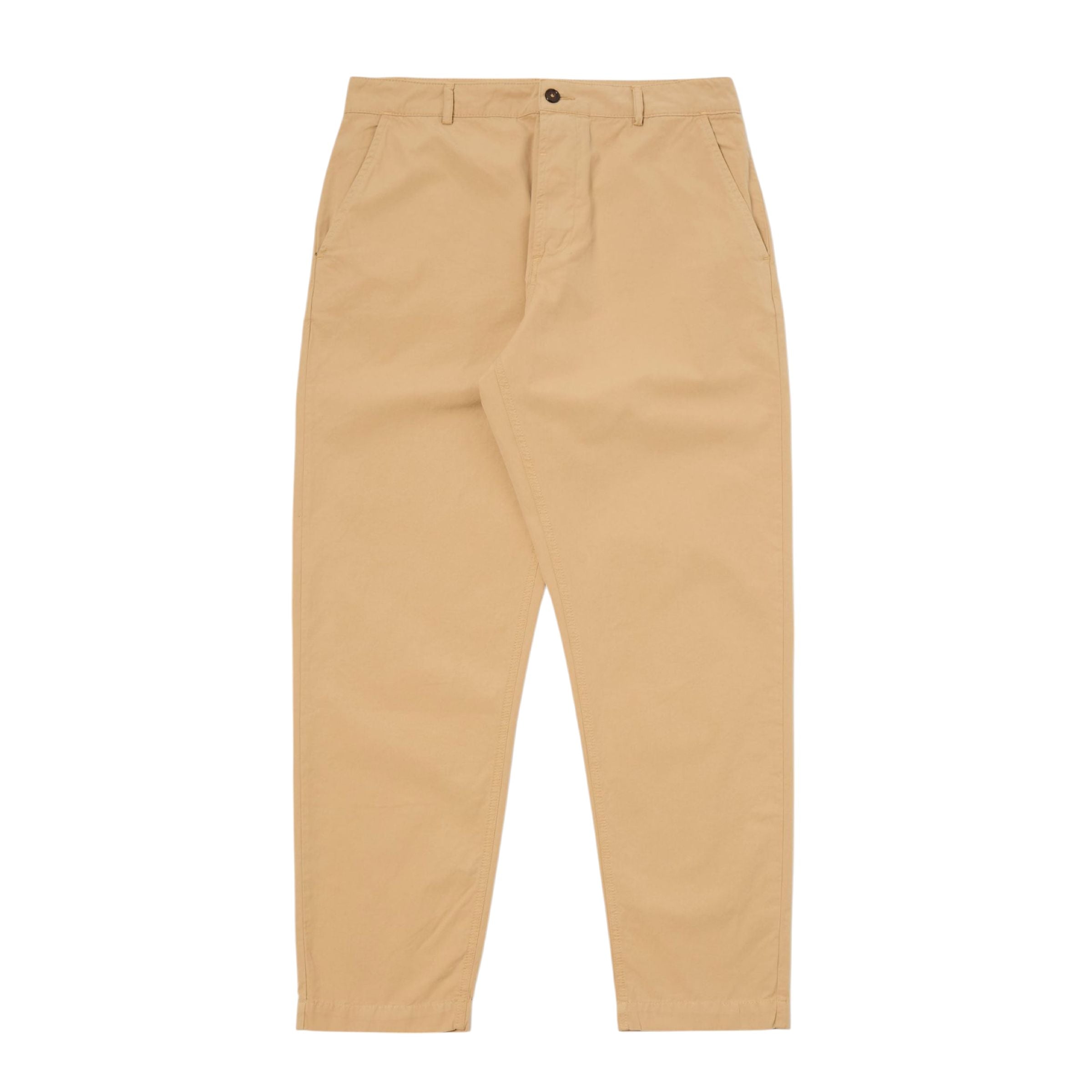Men's Summer Canvas Trousers Dark Sand 