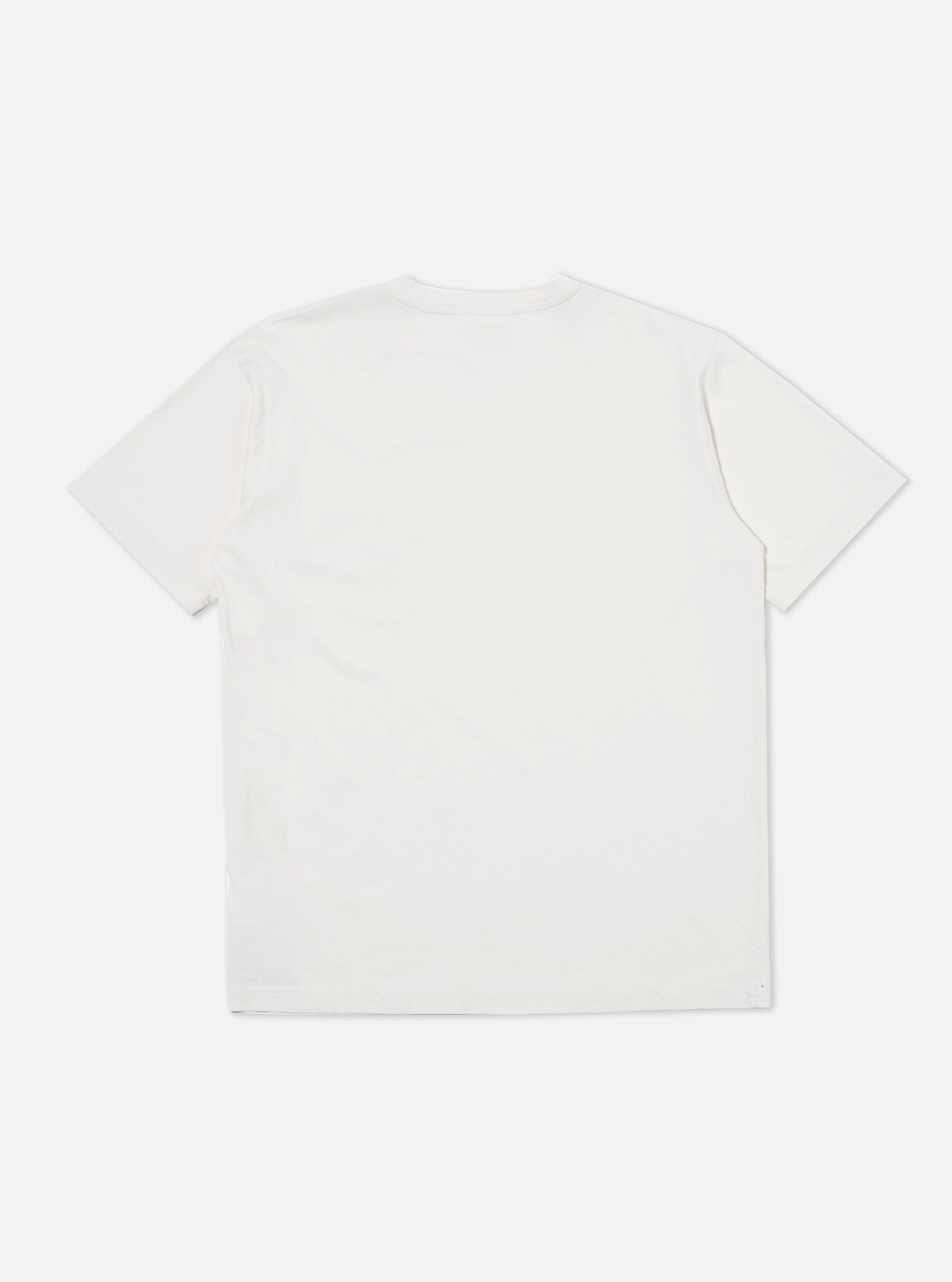T-shirt Print Pocket Uomo Ecru
