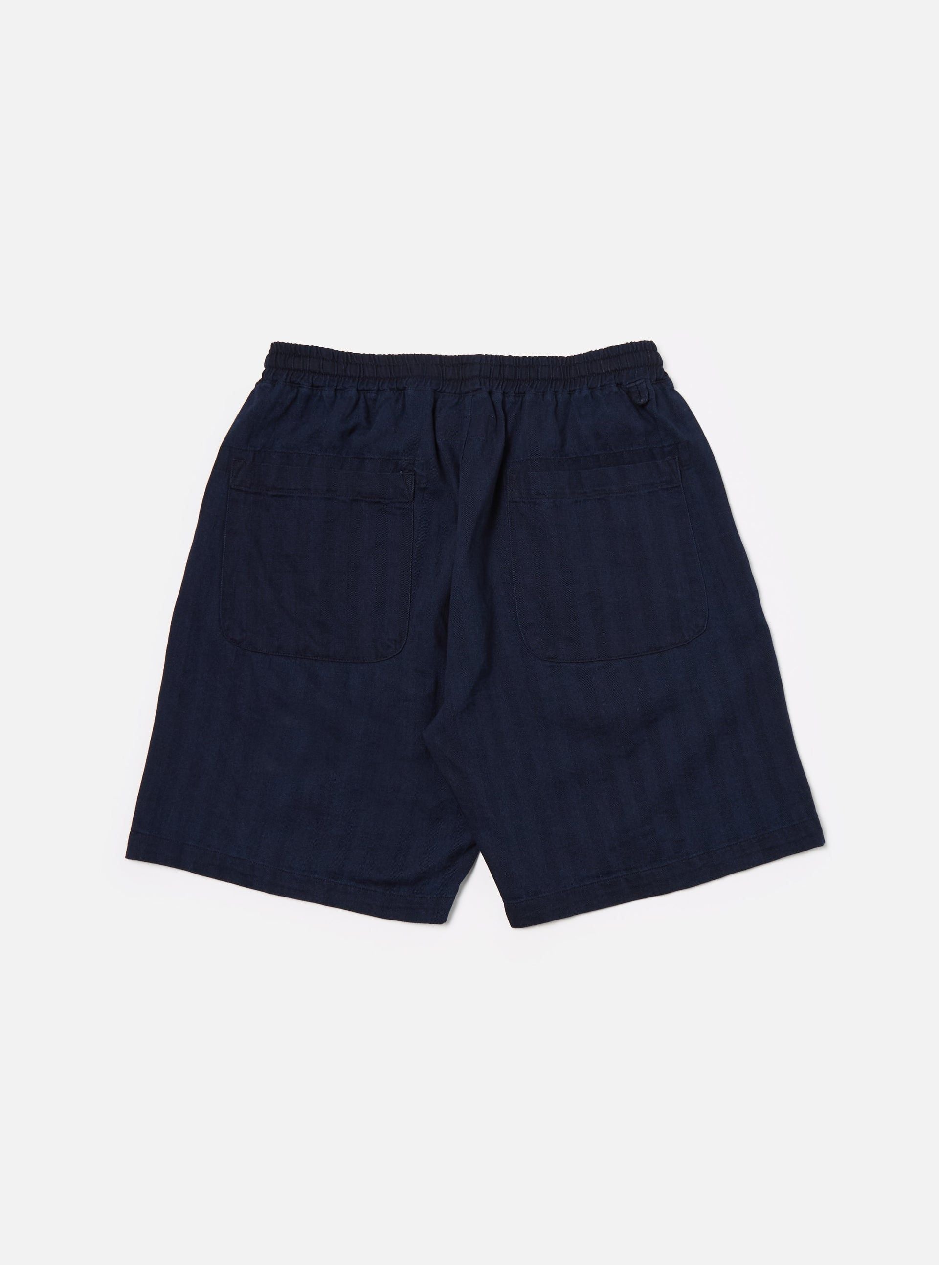 Men's Simple Shorts Indigo 