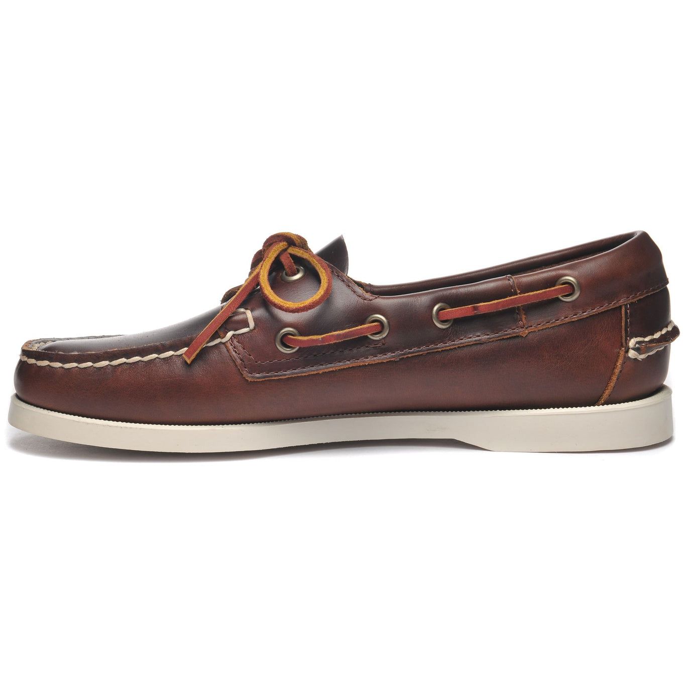 Scarpe Portland Waxed Donna Brown - Vista laterale