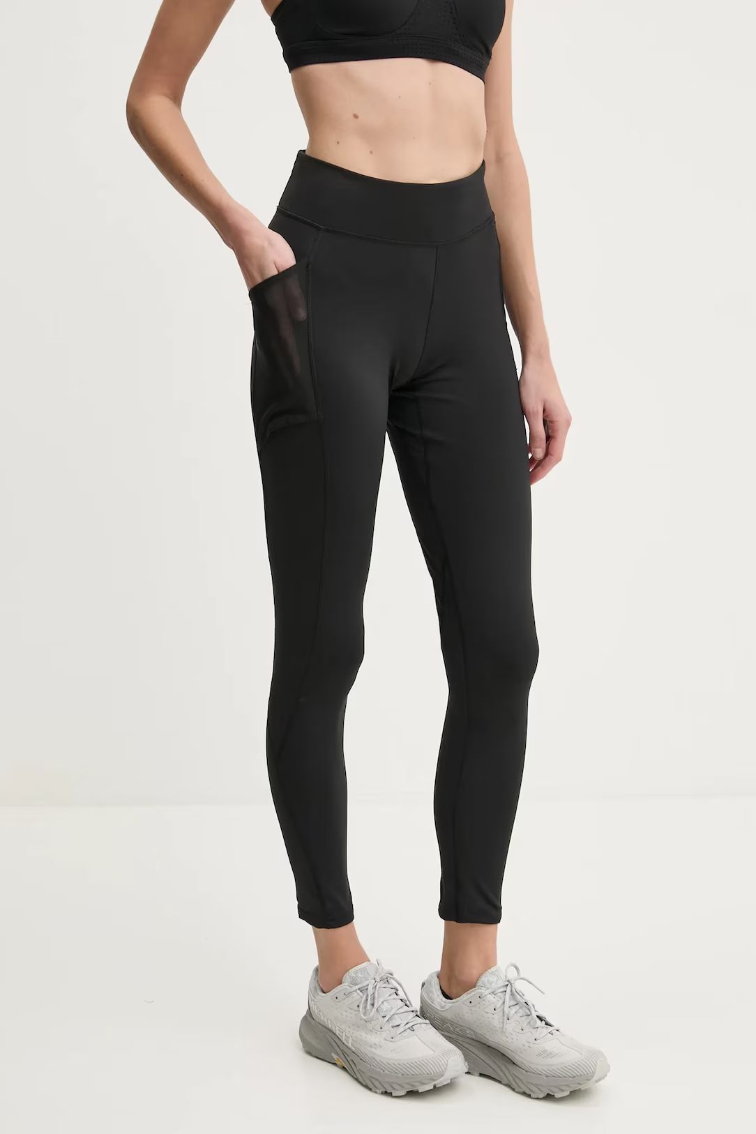 Women's Match Logo Tights Leggins Black