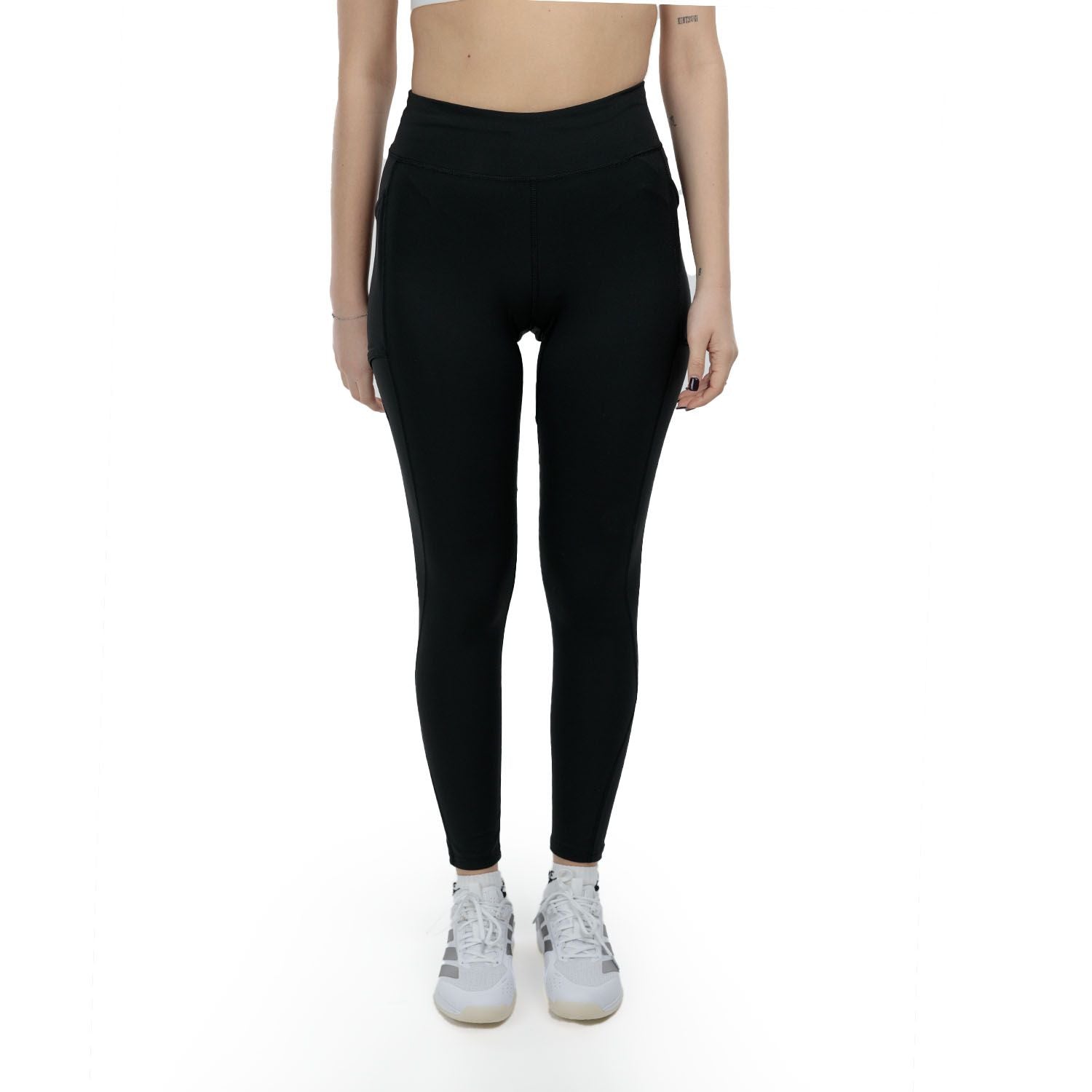 Women's Match Logo Tights Leggins Black