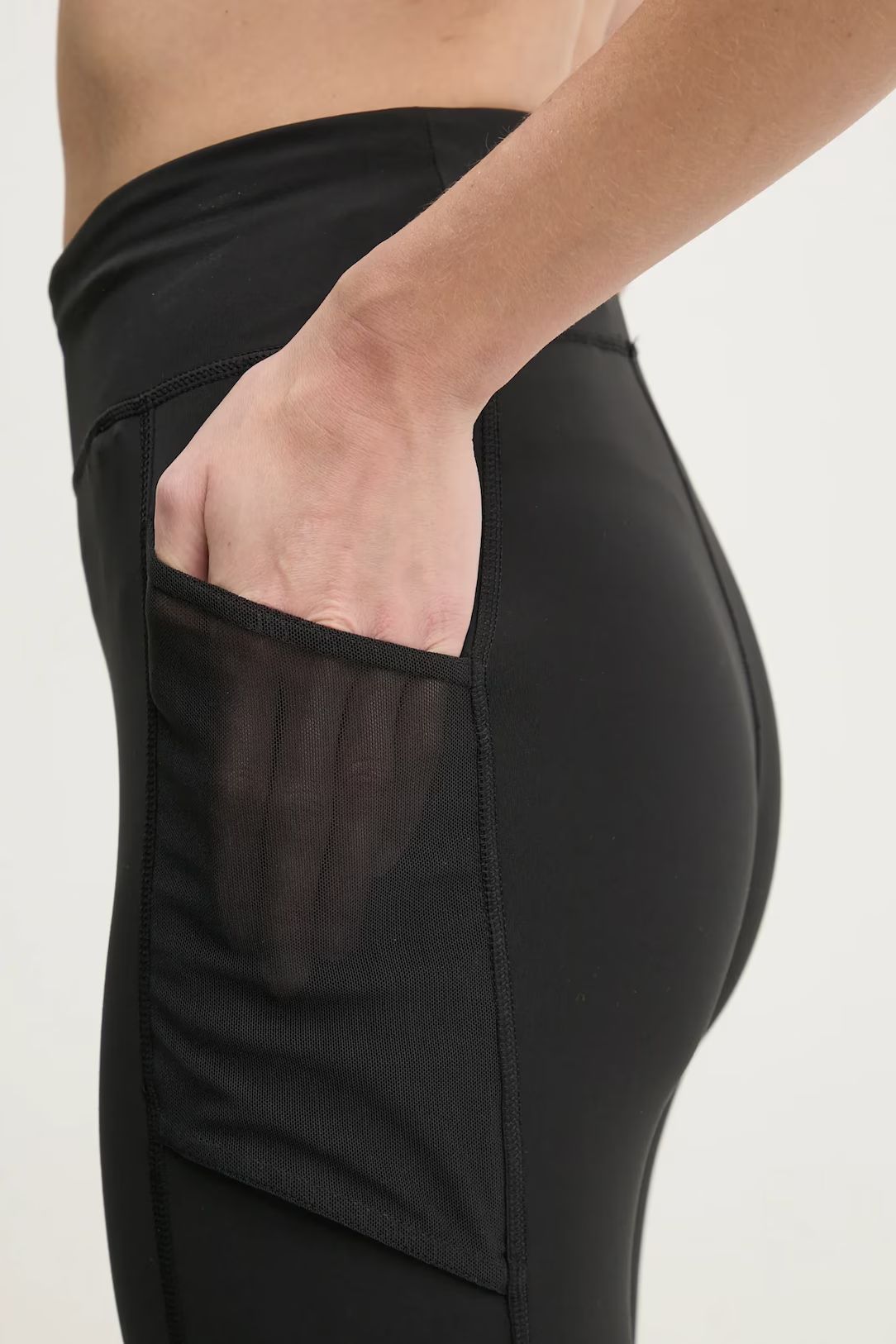 Women's Match Logo Tights Leggins Black