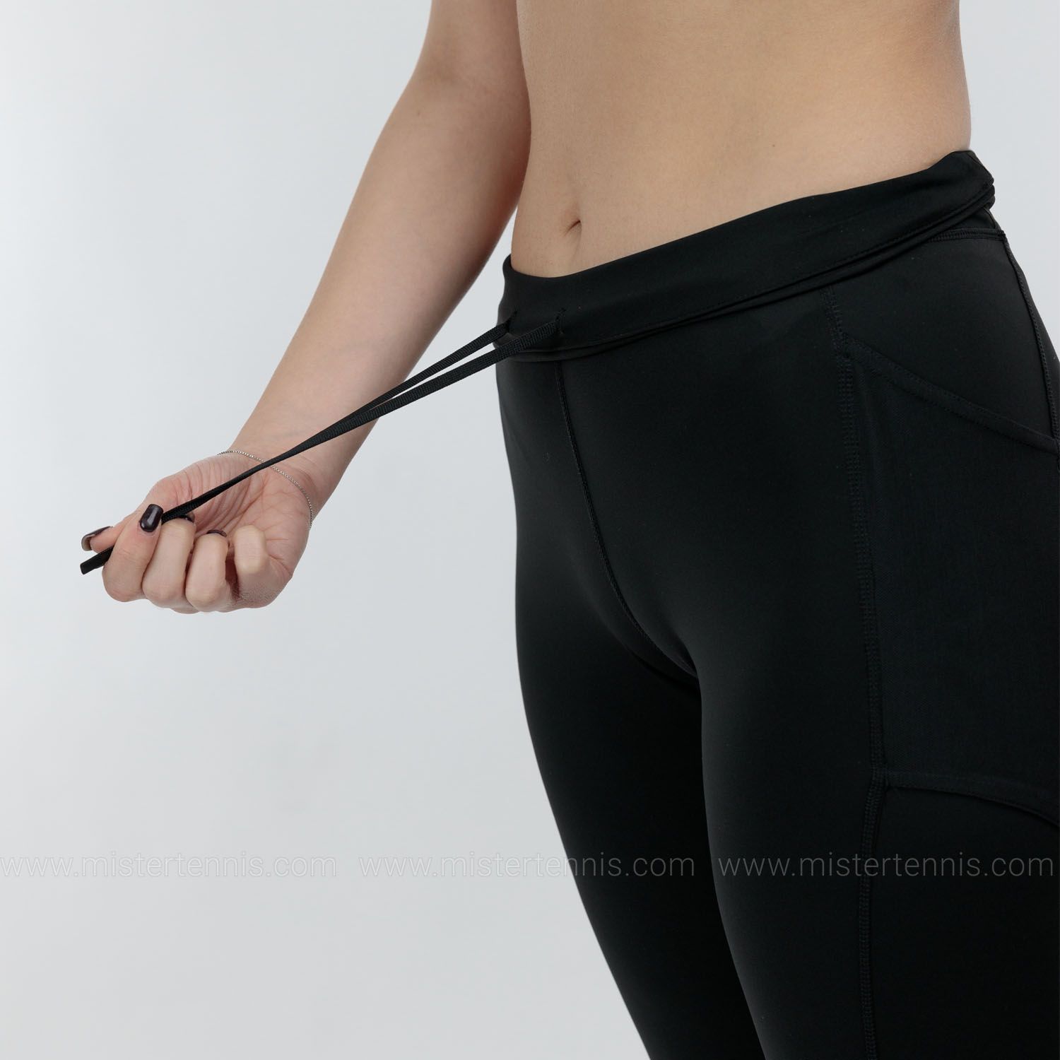 Women's Match Logo Tights Leggins Black