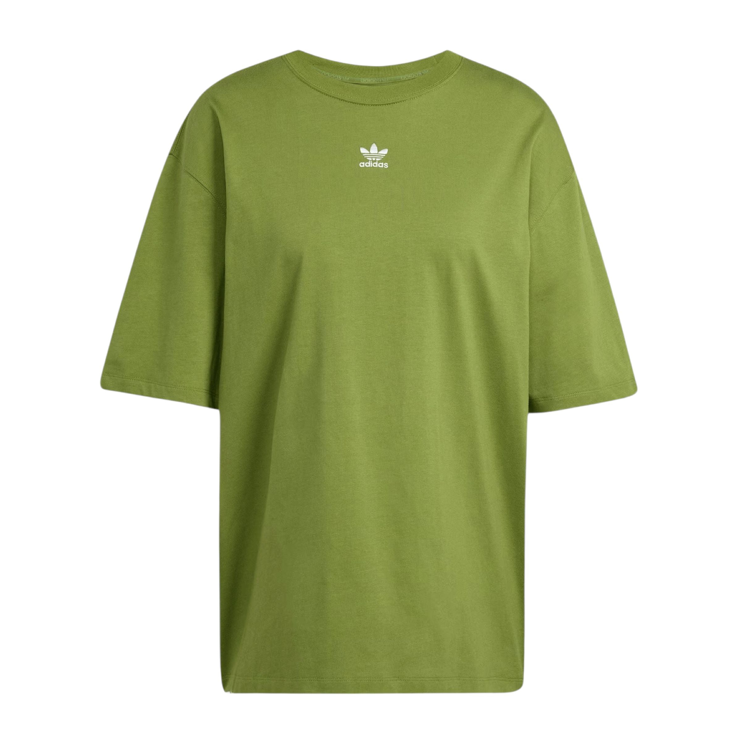 Camiseta Essentials Boyfriend Mujer Tech Olive