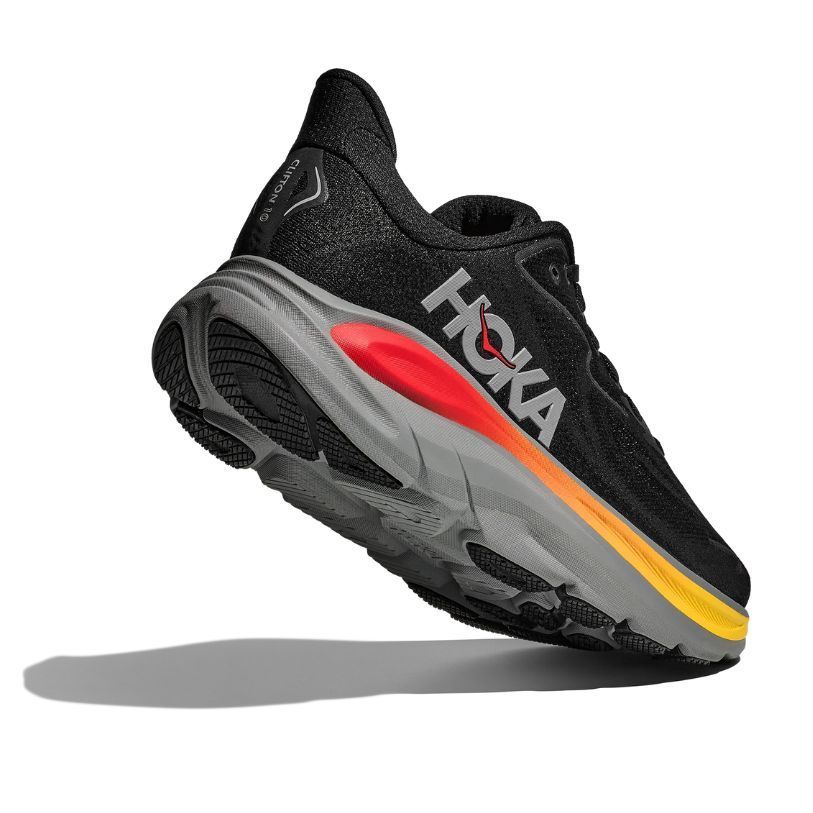 Zapatillas Clifton 10 Hombre Black/Galactic Grey