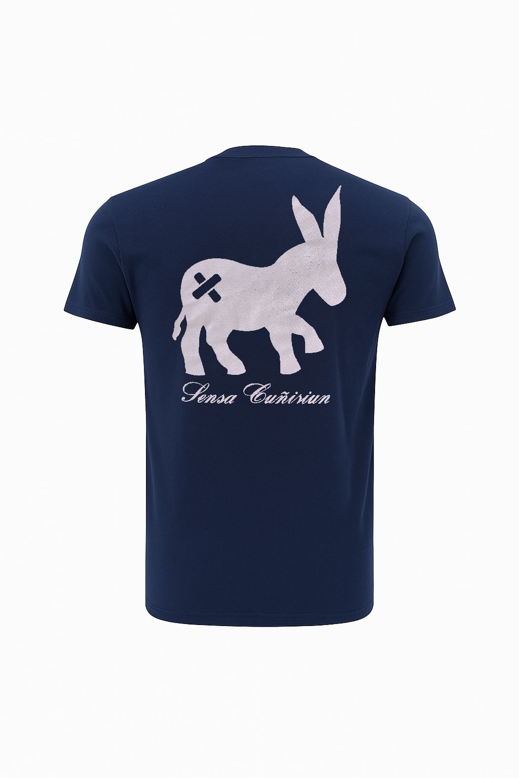 Mann Classic Logo T-shirt Blue Navy