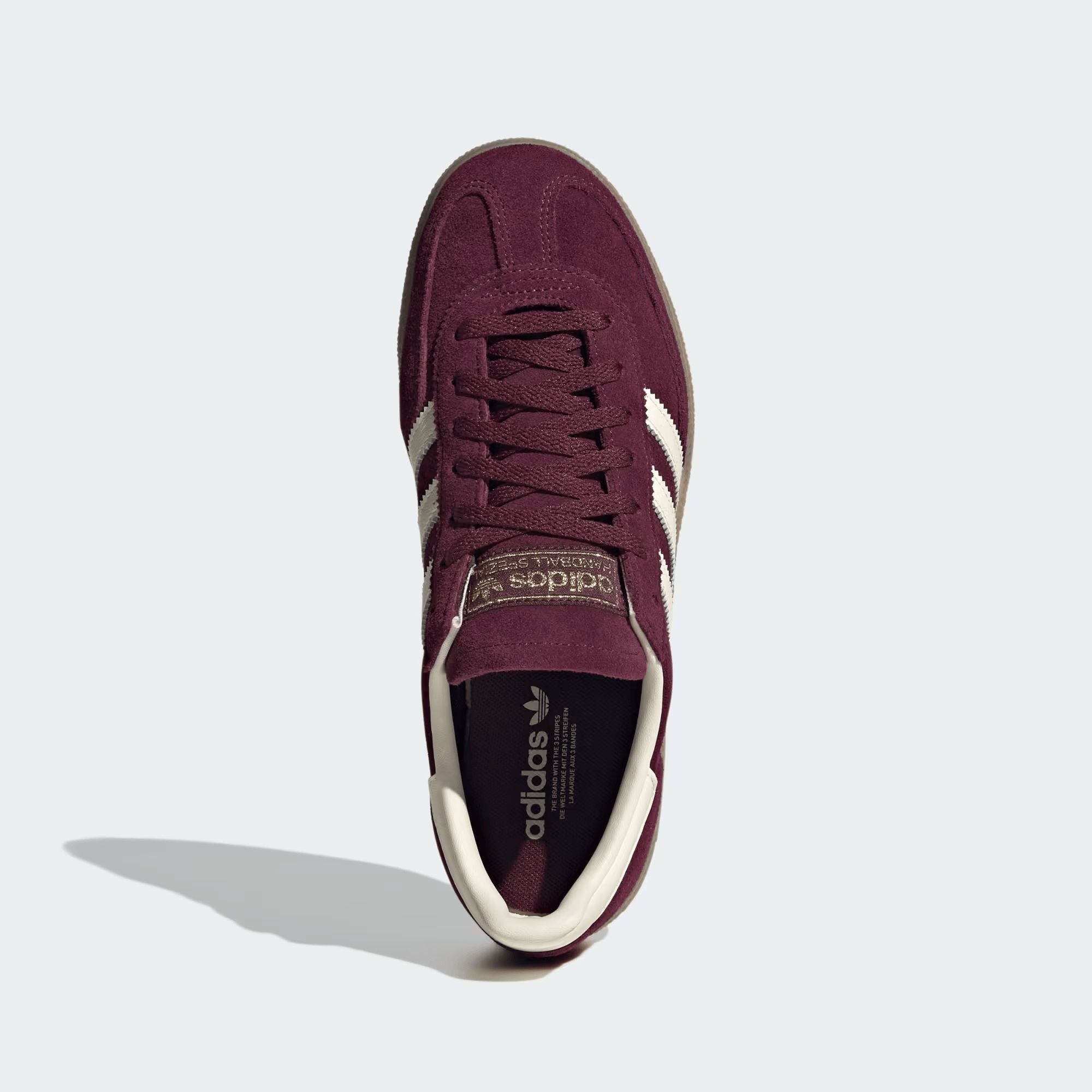 Women's Handball Spezial Shoes Maroon/Cream White/Gold Metallic