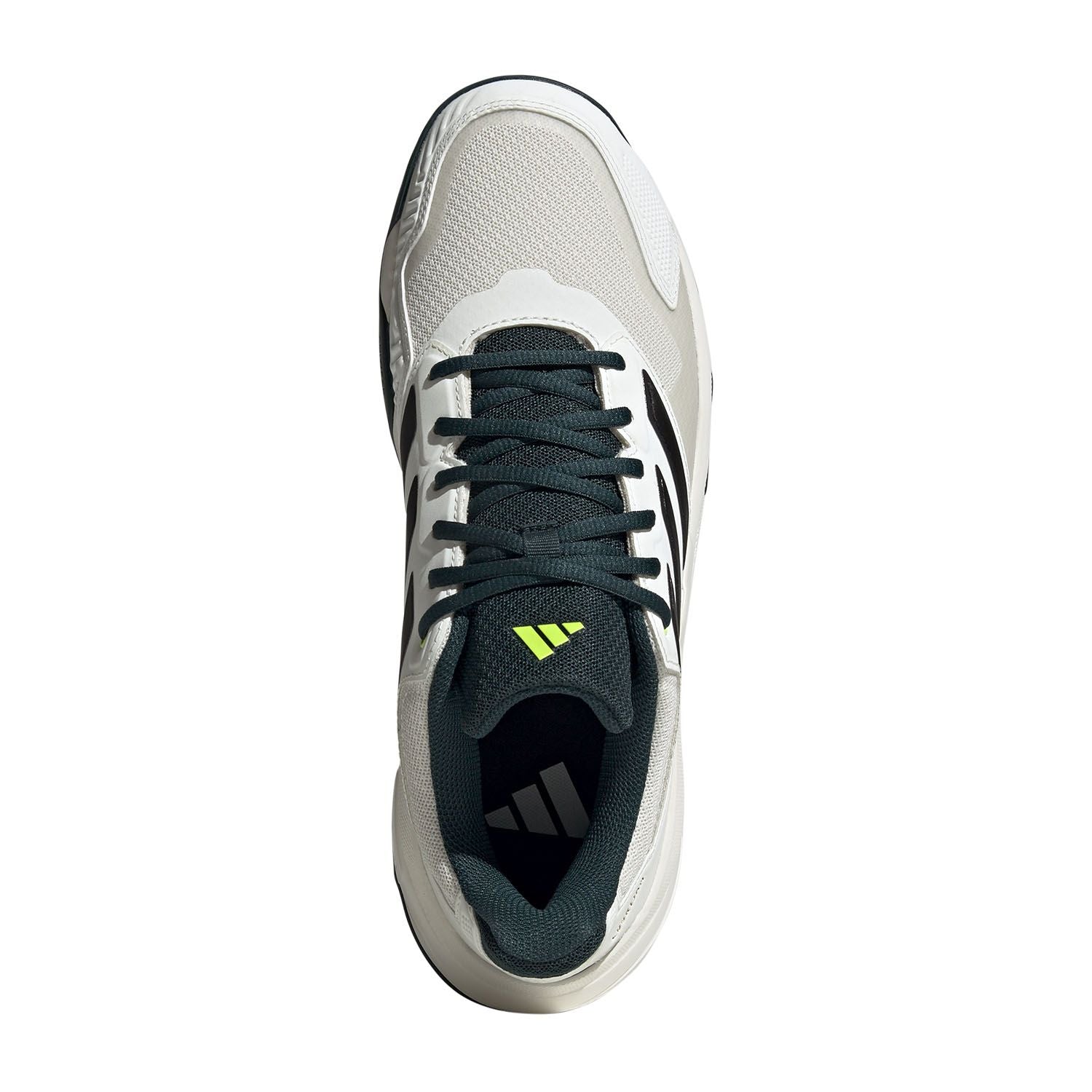 Men's CourtJam Control 3 Clay Tennis Shoes Off White/Core Black/Aurora Ivy