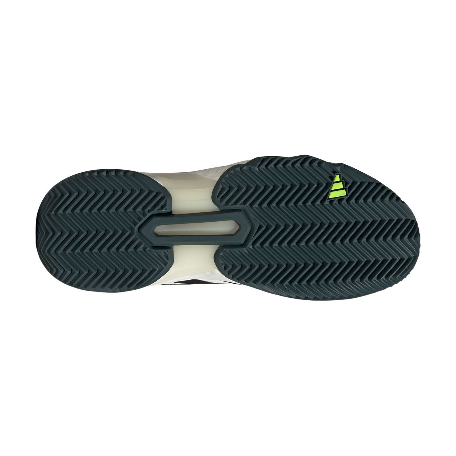Zapatos de tenis CourtJam Control 3 Clay Hombre Off White/Core Black/Aurora Ivy