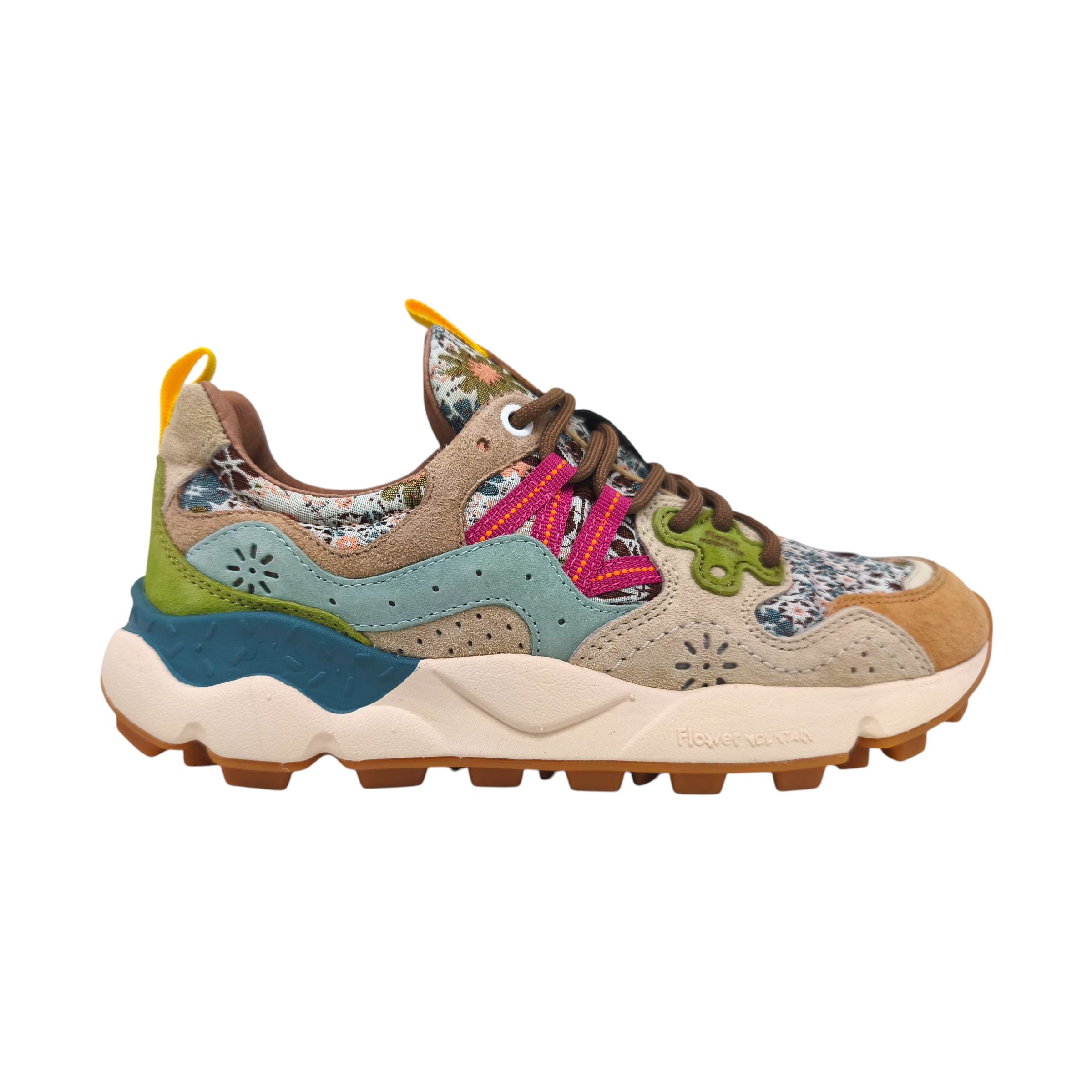 Scarpe Yamano 3 Jaquard Donna Cream/Beige/Orange