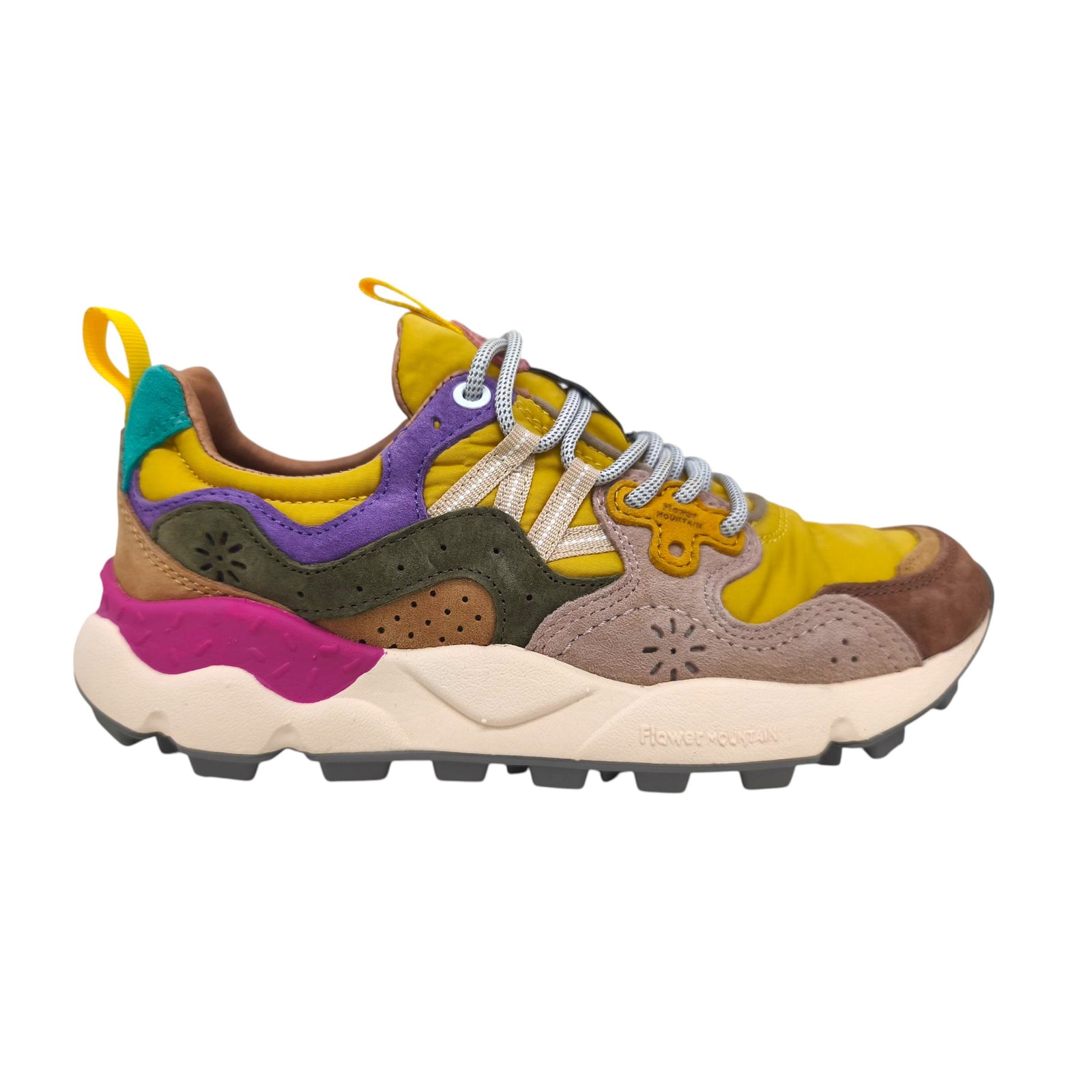 Zapatillas Yamano 3 Mujer Brown/Grey/Mustard