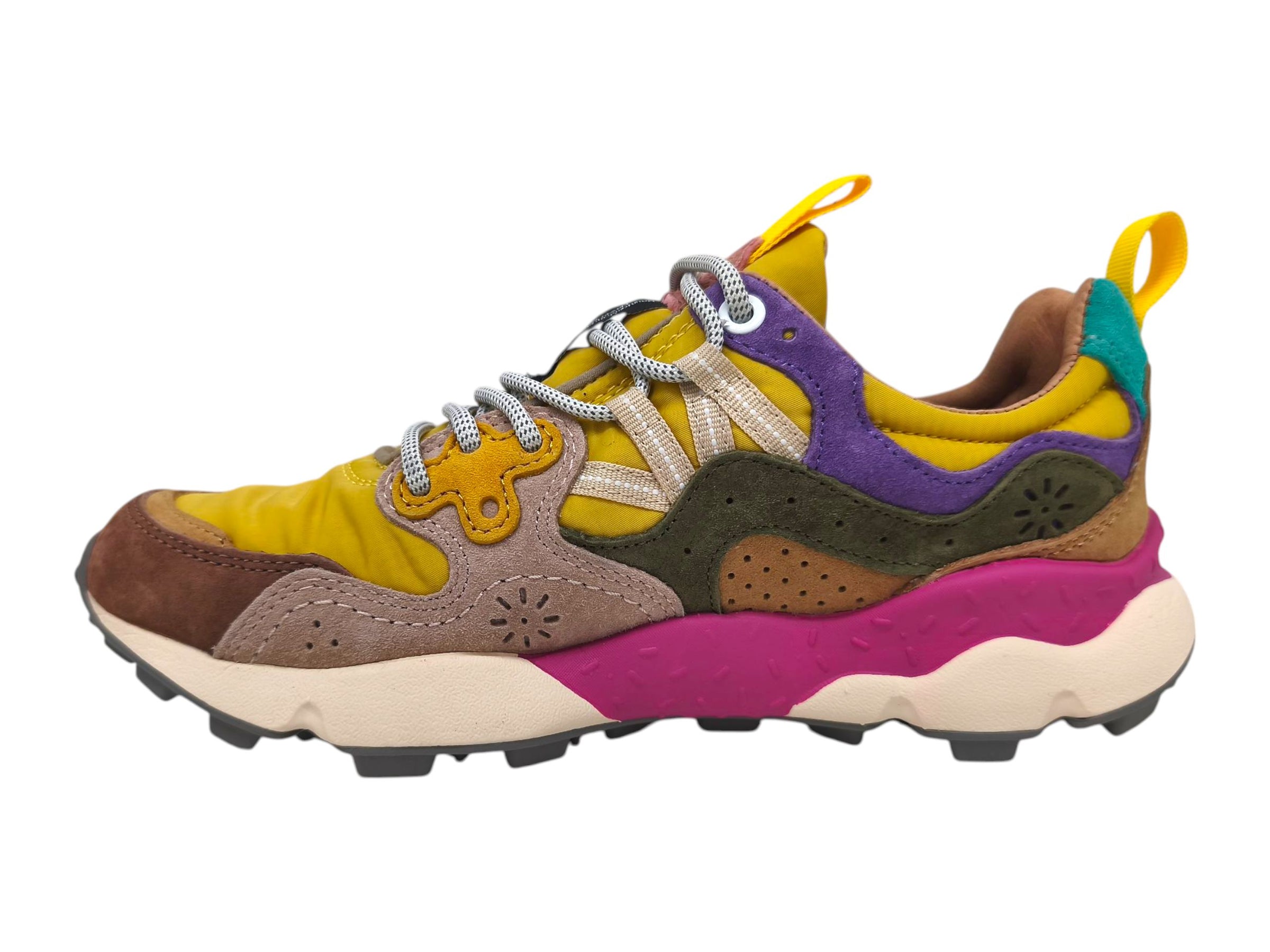 Frau Yamano 3 Turnschuhe Brown/Grey/Mustard