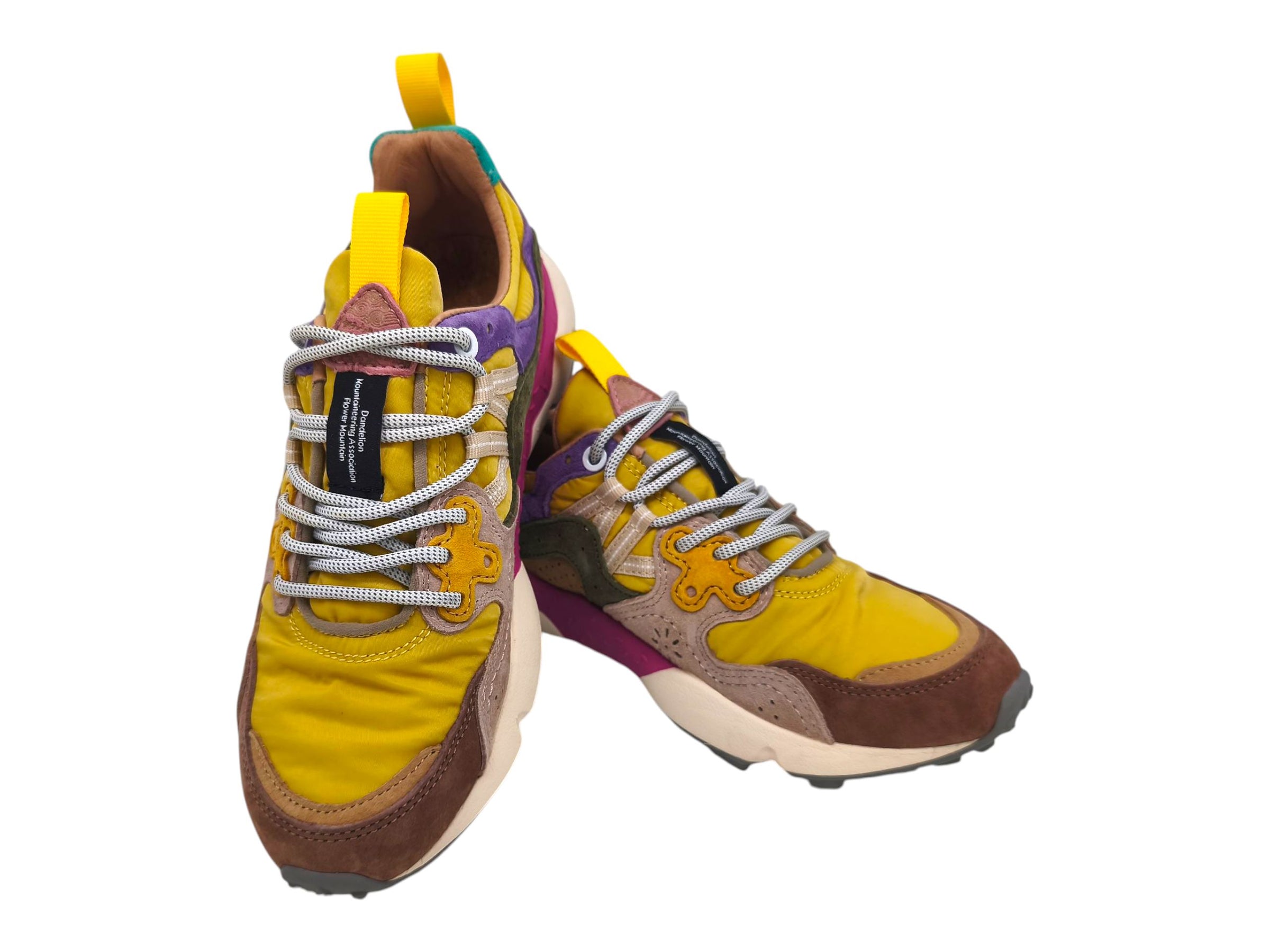 Frau Yamano 3 Turnschuhe Brown/Grey/Mustard
