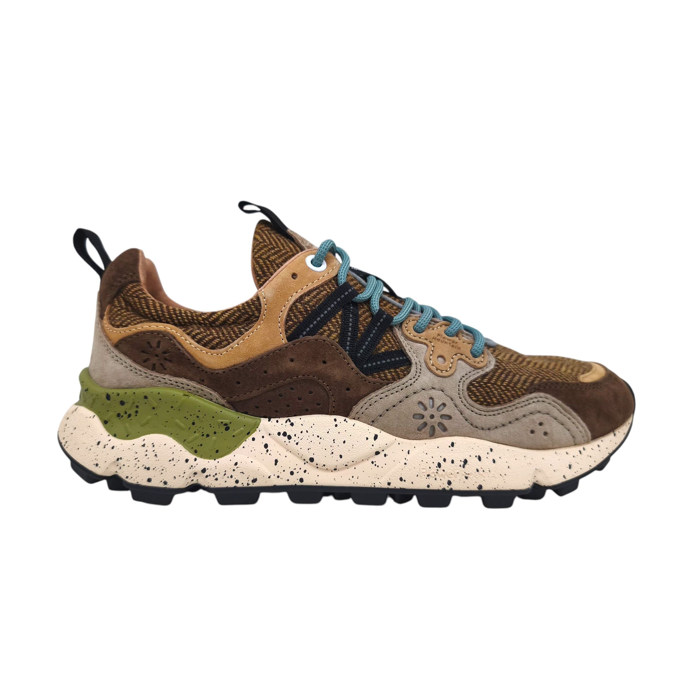 Scarpe Yamano 3 Woolen Knitt Uomo Dark Grey/Mud/Light Brown
