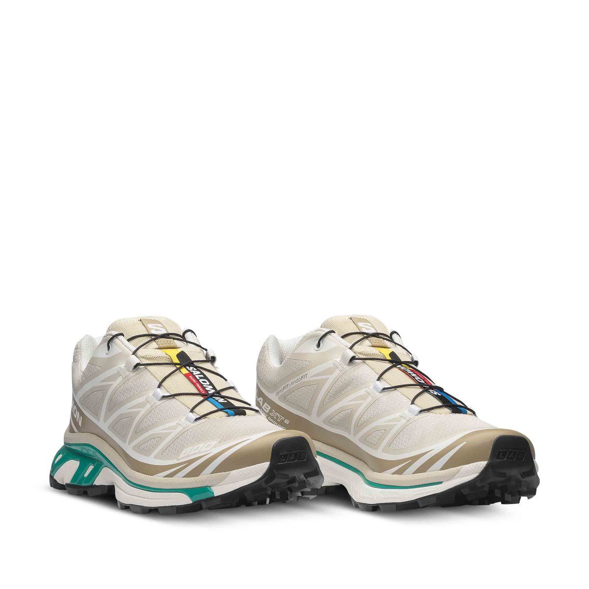 Zapatillas XT-6 Mujer Rainy Day/Chinchilla/Dynasty Green