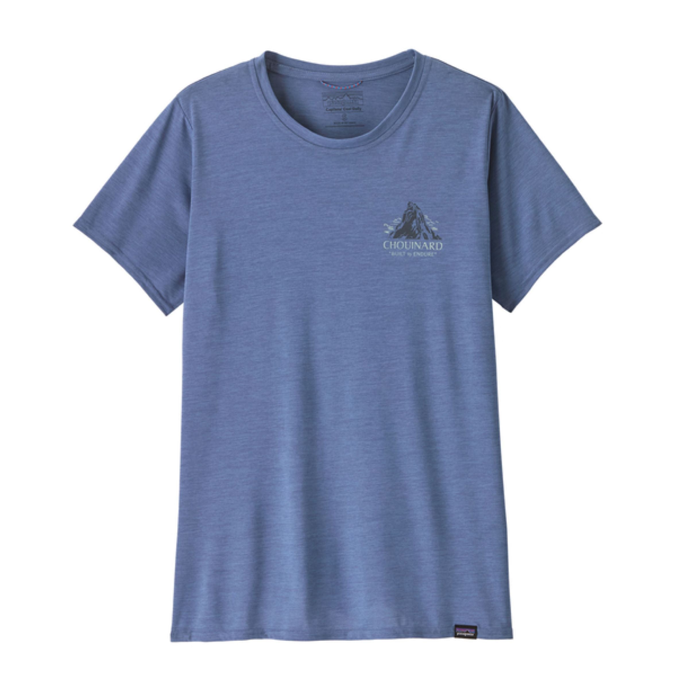 T-shirt Cap Cool Daily Graphic Donna Chouinard Crest/Current Blue