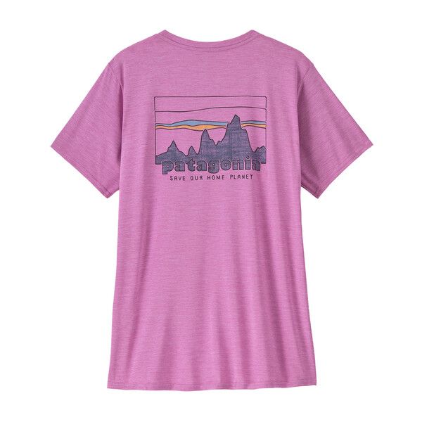 T-shirt Cap Cool Daily Graphic Donna 73 Skyline/Brisk Purple