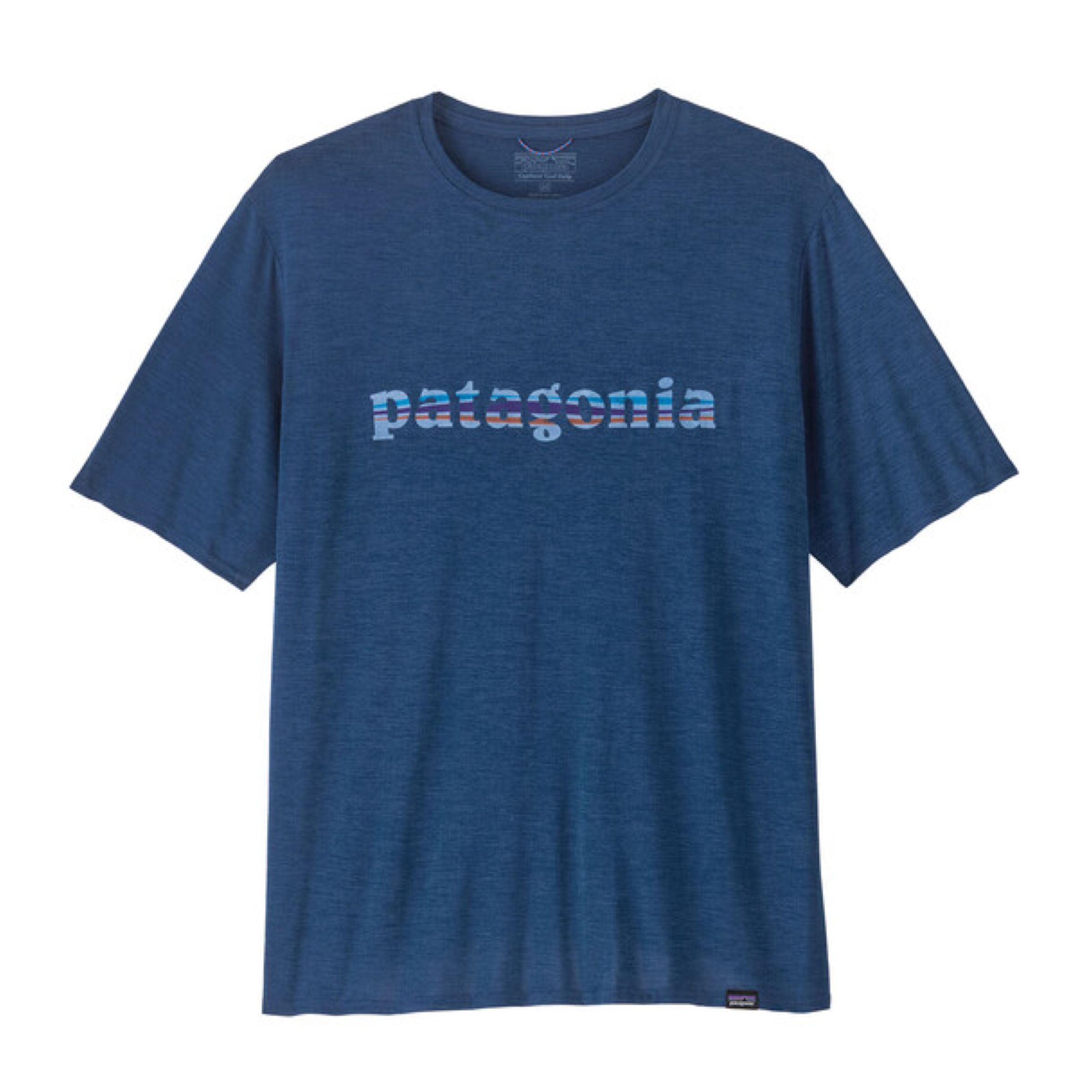 T-shirt Cap Cool Daily Graphic Uomo 73 Text Logo/Clement Blue