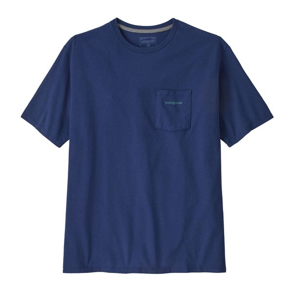T-shirt Boardshort Logo Pocket Uomo Clement Blue