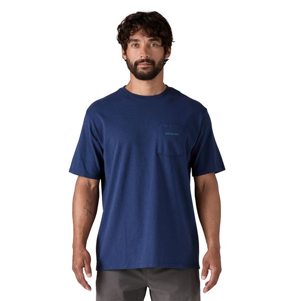 T-shirt Boardshort Logo Pocket Uomo Clement Blue