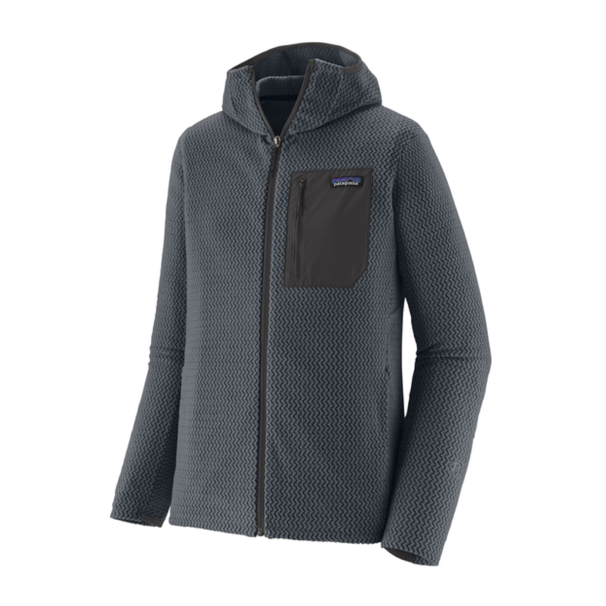 Maglia R1 Air Full-Zip Hoody Uomo Smolder Blue