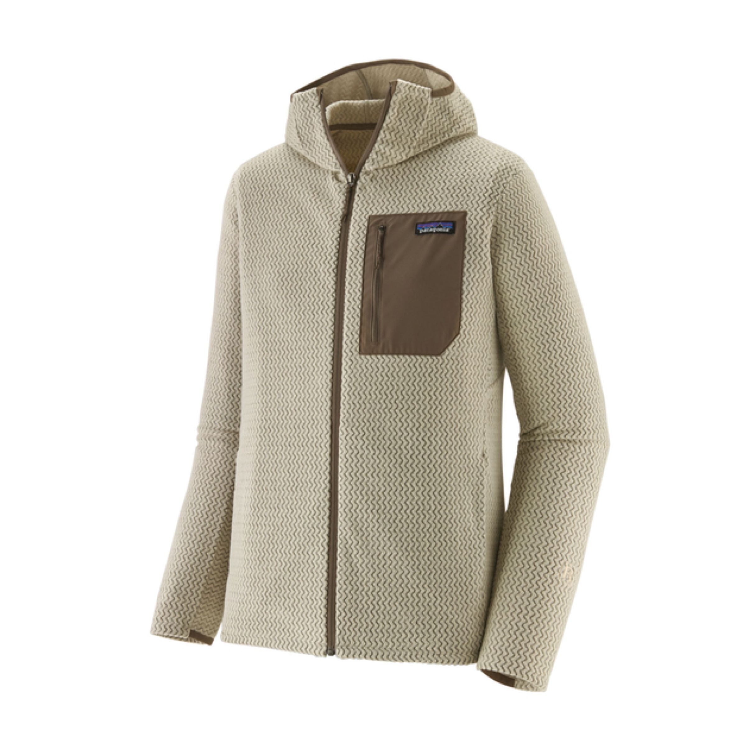 Maglia R1 Air Full-Zip Hoody Uomo Pelican