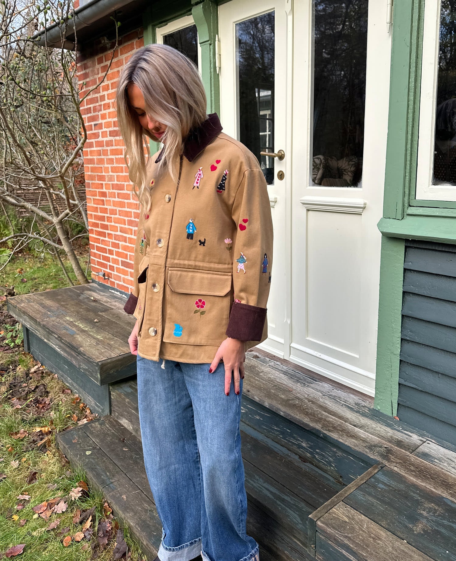 Chaqueta Cara Mujer Camel