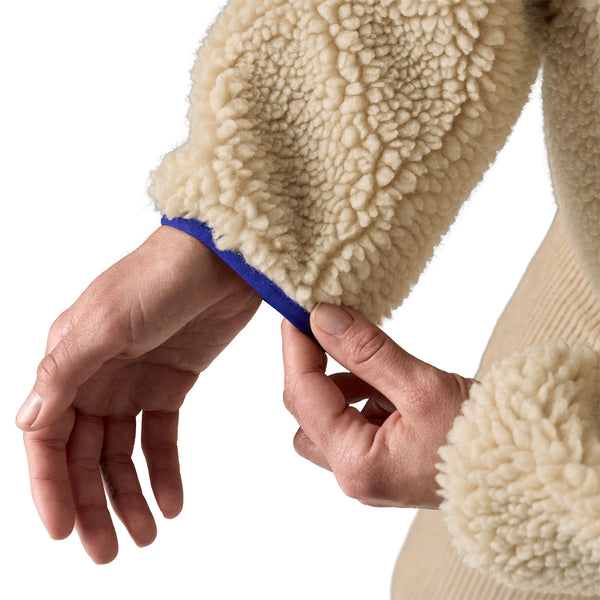 Giacca Classic Retro-X Fleece Donna Dark Natural