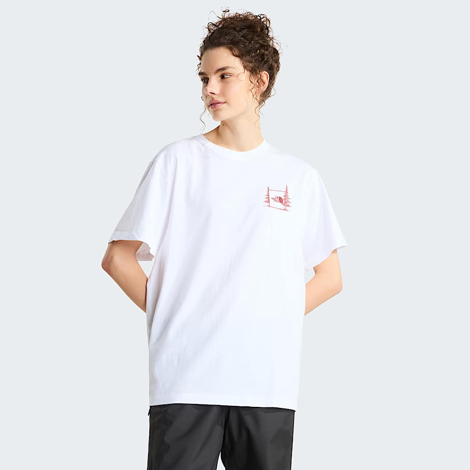 Camping Relaxed T-shirt White