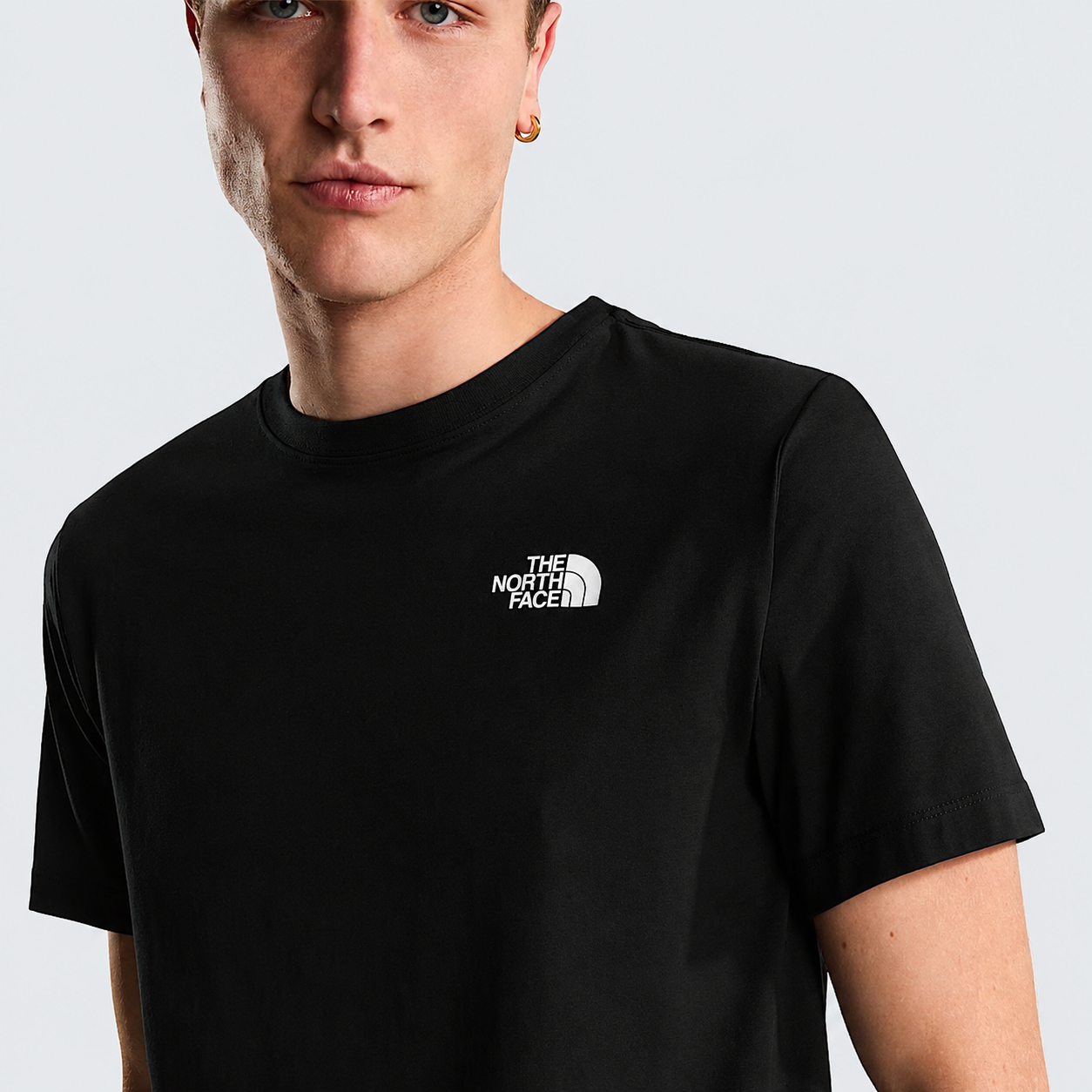 T-shirt Mountain Sketch Uomo Black