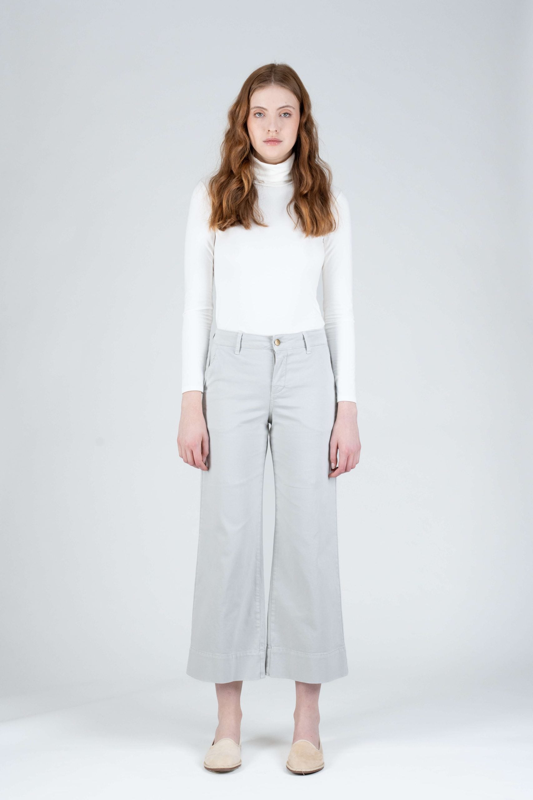 Pantaloni Eva Donna Blu Notte