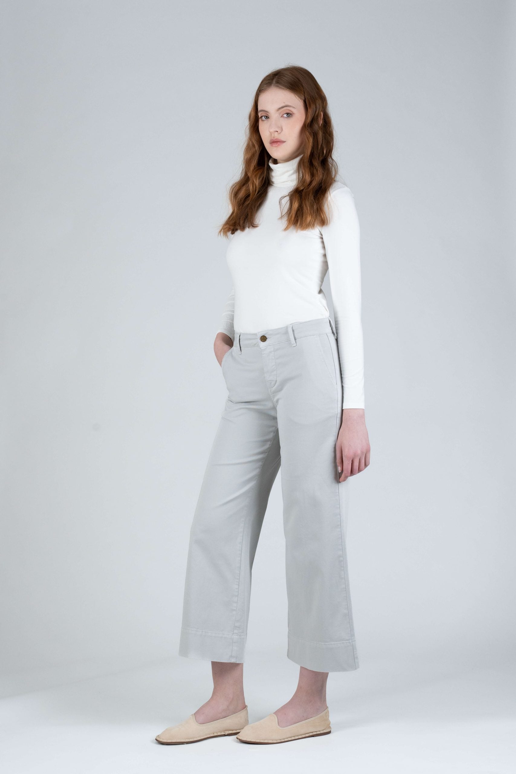 Pantaloni Eva Donna Blu Notte